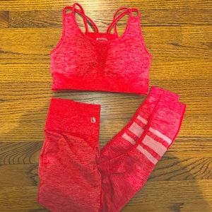 Red Buffbunny seamless set